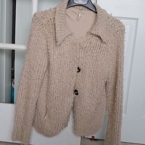 Jacket, Free People, cream color